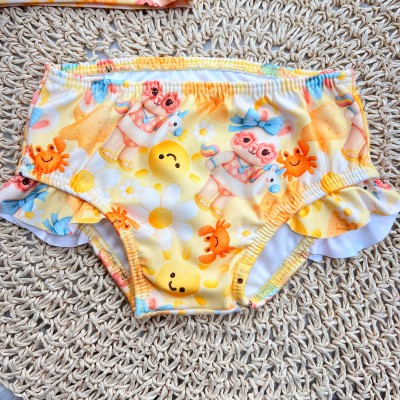 Conj. Blusa e Calcinha Coelhinha na areia